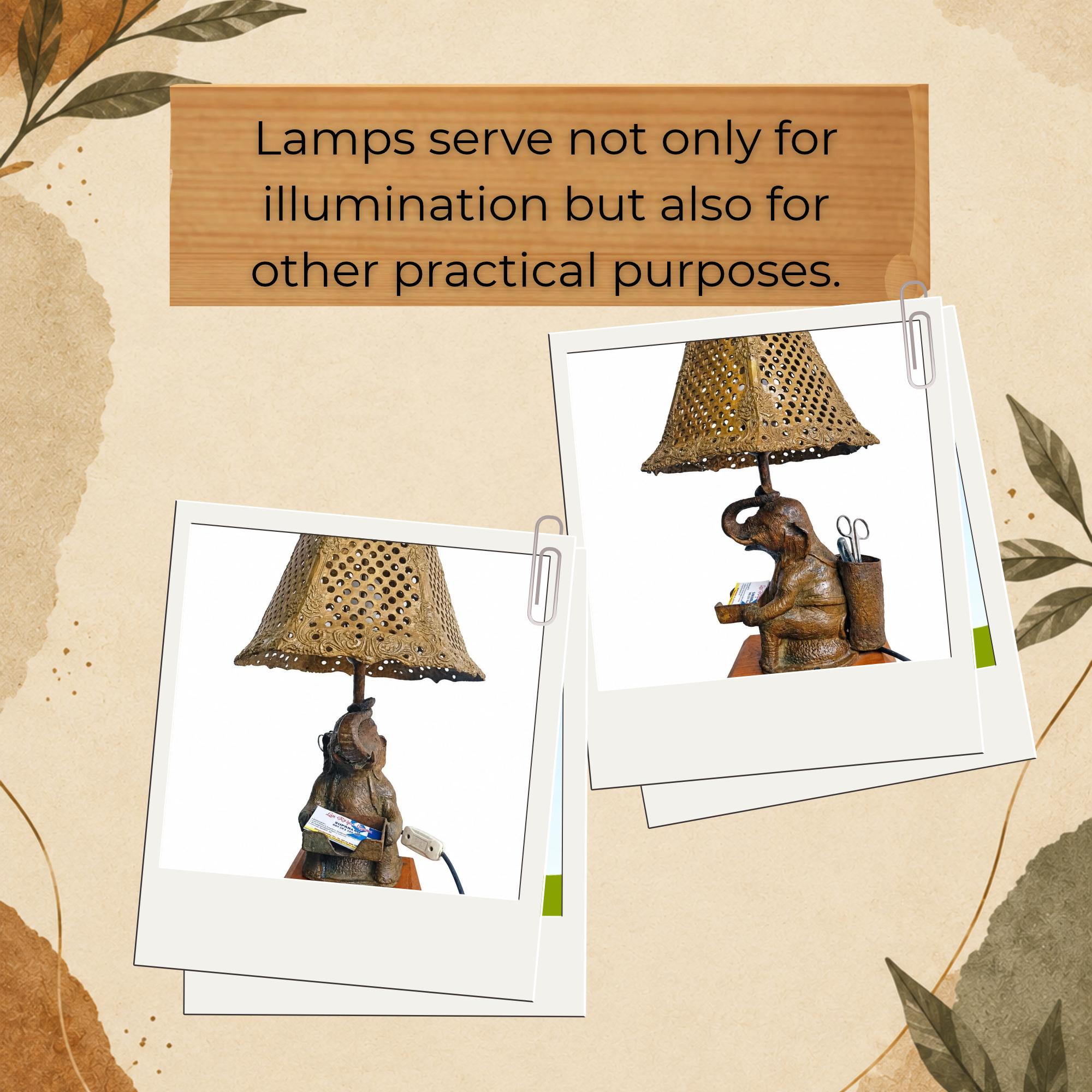 Handcrafted metal sculpture by Lankriya
